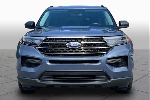 Infinite Blue Metallic Tinted Clearcoat 2021 Ford Explorer XLT