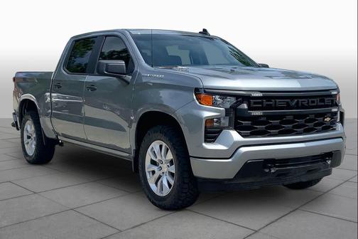 Sterling Gray Metallic 2026 Chevrolet Silverado 1500 Custom