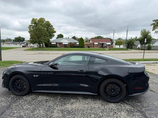 Shadow Black 2018 Ford Mustang EcoBoost