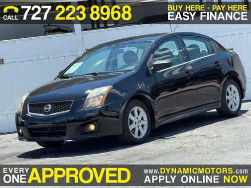 Black 2010 Nissan Sentra 2.0 SR