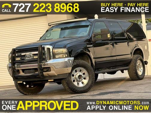Black Clearcoat Metallic 2000 Ford Excursion Limited
