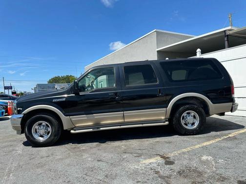Black Clearcoat Metallic 2000 Ford Excursion Limited
