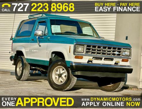 1987 Ford Bronco II XL 2D Utility 4WD