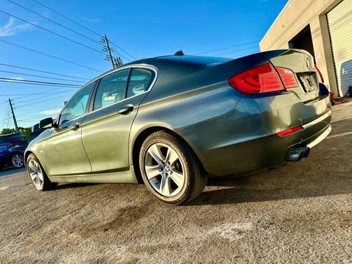 Gray 2011 BMW 528 528i Sedan 4D