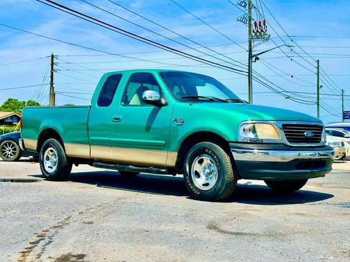 Amazon Green Clearcoat Metallic 1999 Ford F-150 Long Bed