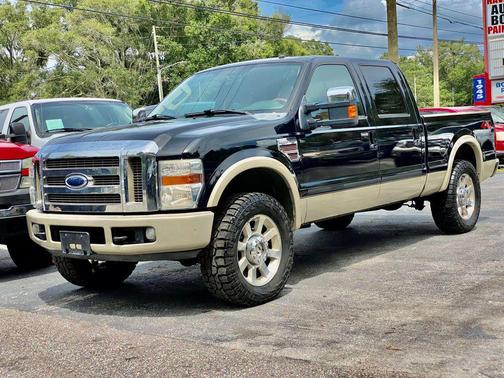 Black Clearcoat 2008 Ford F-250 King Ranch