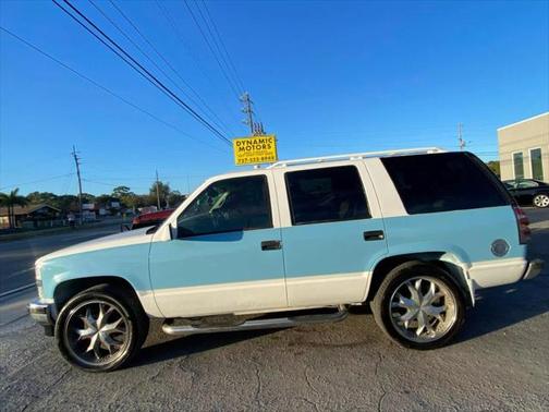 Indigo Blue Metallic 1998 Chevrolet Tahoe LS