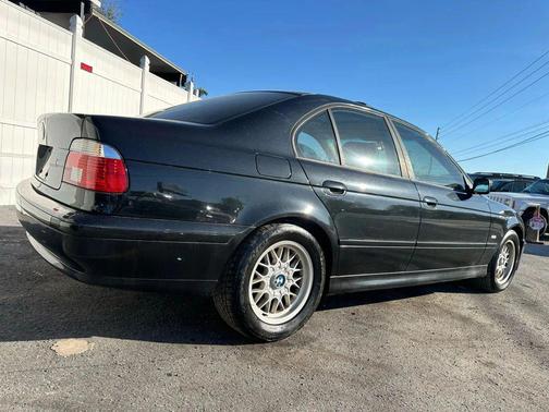 Black 2002 BMW 525 525i Sedan 4D