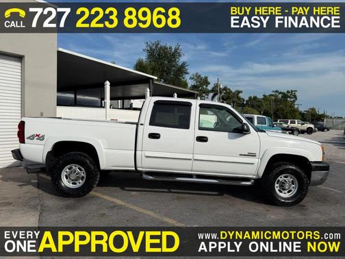 Summit White 2004 Chevrolet Silverado 2500 LT H/D Crew Cab