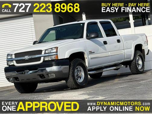 Summit White 2004 Chevrolet Silverado 2500 LT H/D Crew Cab