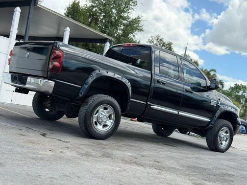 Red 2007 Dodge Ram 3500 Laramie