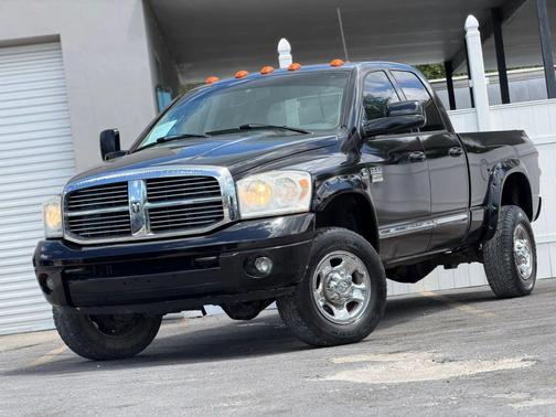 Red 2007 Dodge Ram 3500 Laramie