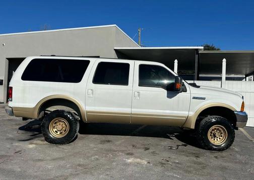 Oxford White Clearcoat 2000 Ford Excursion Limited