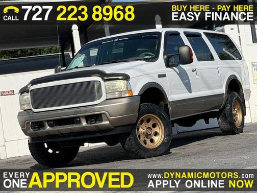 Oxford White Clearcoat 2004 Ford Excursion Eddie Bauer