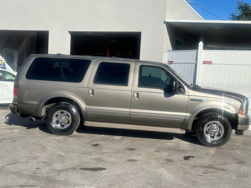 Mineral Gray Clearcoat Metallic 2003 Ford Excursion Limited