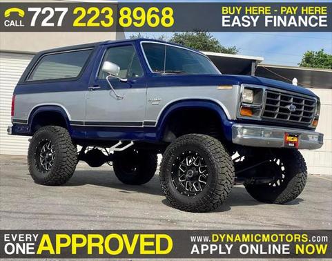 1983 Ford Bronco Custom 2D Utility 4WD