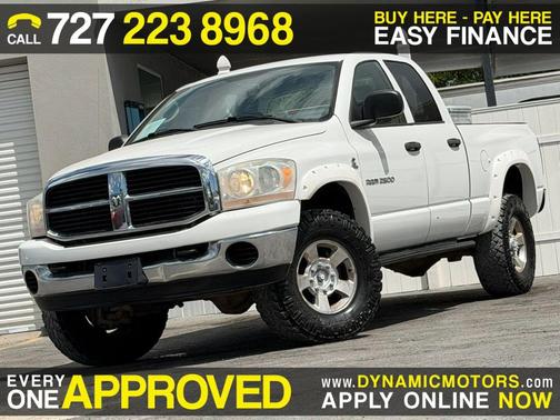 White 2006 Dodge Ram 2500 SLT/TRX