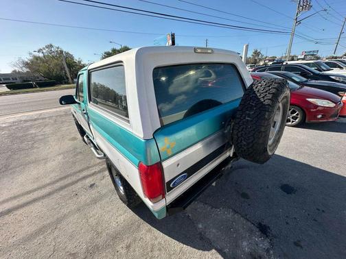 Blue 1995 Ford Bronco Eddie Bauer