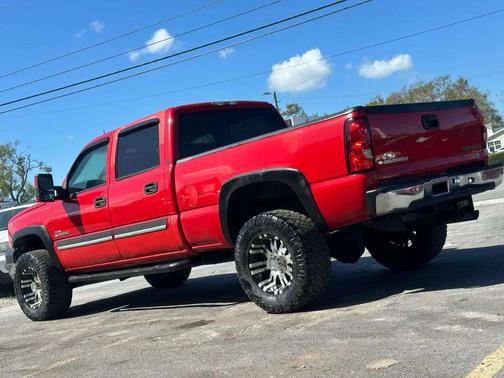 Victory Red 2003 Chevrolet Silverado 2500 LT H/D Crew Cab