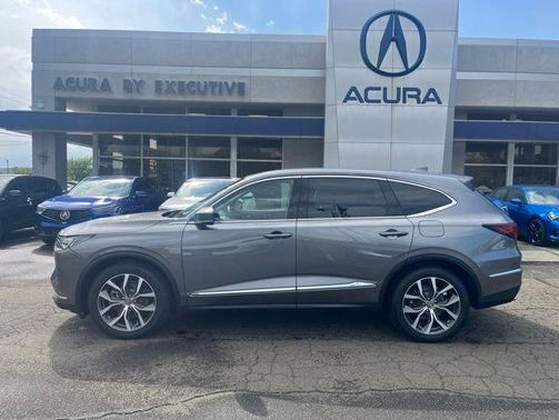 Liquid Carbon Metallic 2022 Acura MDX Technology