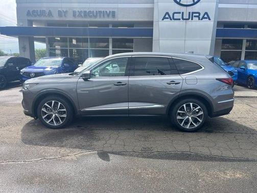 Liquid Carbon Metallic 2022 Acura MDX Technology