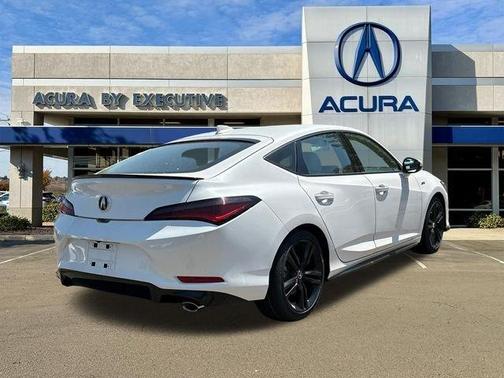 Platinum White Pearl 2026 Acura Integra A-Spec