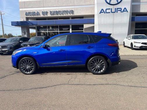 Apex Blue Pearl 2023 Acura RDX A-Spec Advance Package