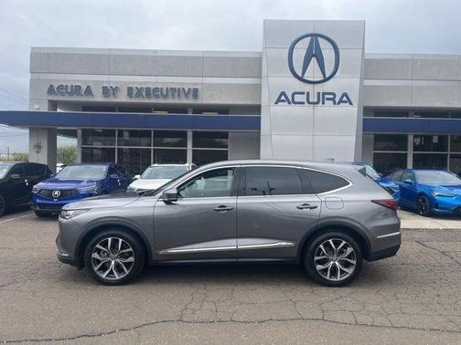 Liquid Carbon Metallic 2023 Acura MDX Technology