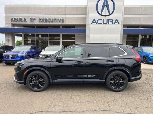 Crystal Black Pearl 2023 Honda CR-V Hybrid Sport Touring
