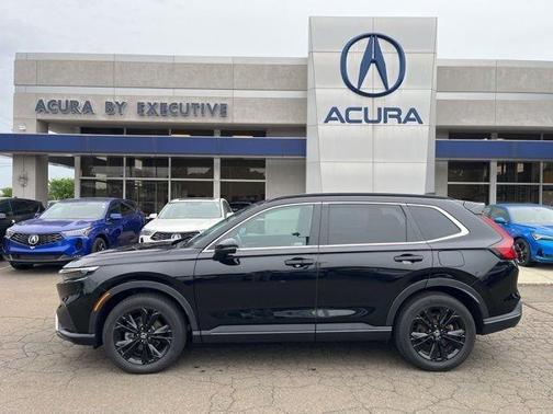 Crystal Black Pearl 2023 Honda CR-V Hybrid Sport Touring