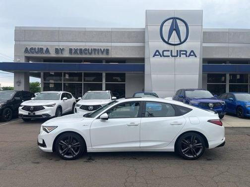 Platinum White Pearl 2023 Acura Integra A-Spec