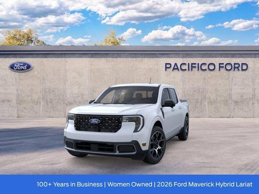 Oxford White 2026 Ford Maverick Lariat