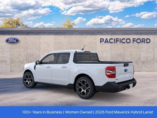 Oxford White 2026 Ford Maverick Lariat