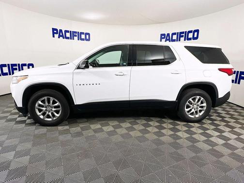 Summit White 2021 Chevrolet Traverse LS