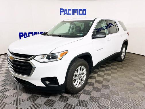 Summit White 2021 Chevrolet Traverse LS