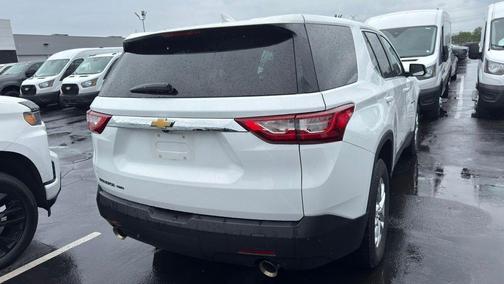 Summit White 2021 Chevrolet Traverse LS