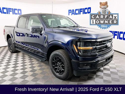 Blue Metallic 2025 Ford F-150 XLT