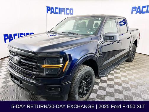 Blue Metallic 2025 Ford F-150 XLT