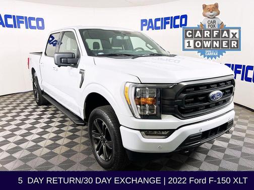 White Metallic 2022 Ford F-150 XLT
