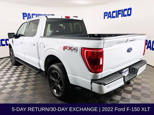 White Metallic 2022 Ford F-150 XLT