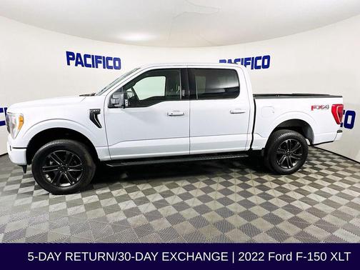 White Metallic 2022 Ford F-150 XLT