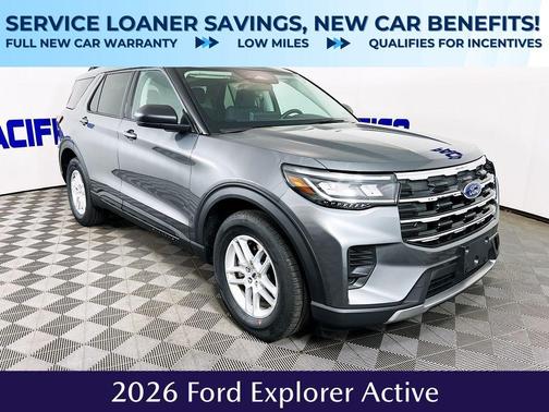 Carbonized Gray Metallic 2026 Ford Explorer Active