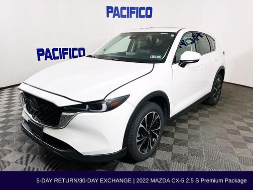 Snowflake White Pearl Mica 2022 Mazda CX-5 2.5 S Premium