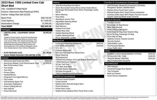 2023 RAM 1500 Limited
