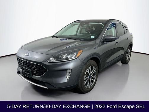 Gray Metallic 2022 Ford Escape SEL