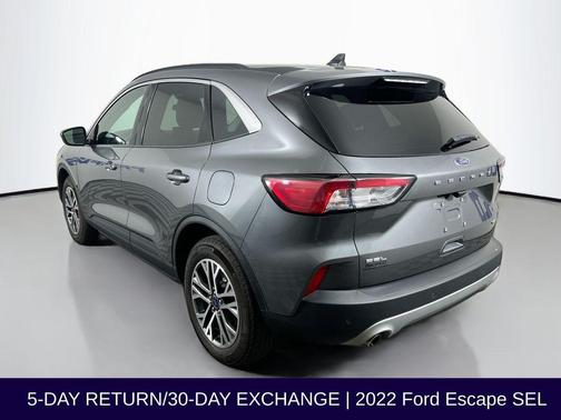 Gray Metallic 2022 Ford Escape SEL