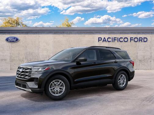 Agate Black Metallic 2027 Ford Explorer