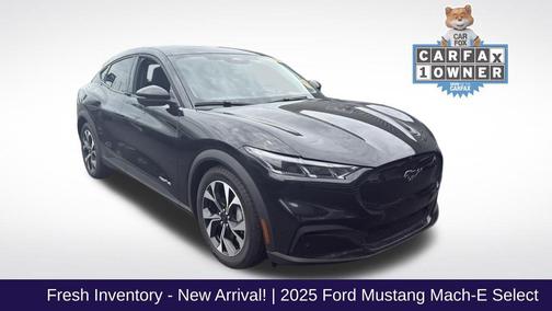 Shadow Black 2025 Ford Mustang Mach-E Select