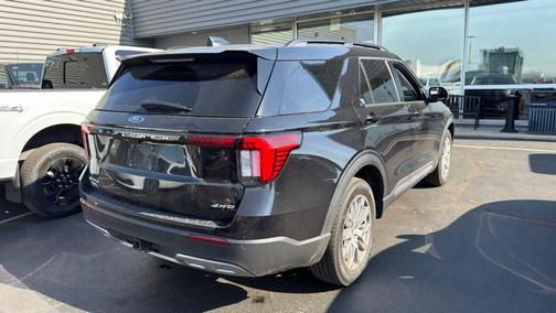 Black Metallic 2025 Ford Explorer Active