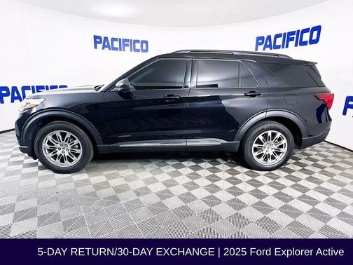 Black Metallic 2025 Ford Explorer Active